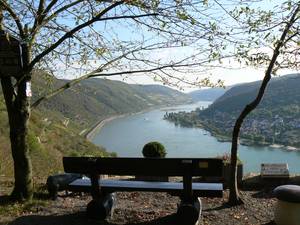 Radfahren auf dem Rhein-Radweg Radfahren auf dem Rhein-Radweg