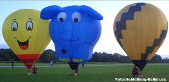 Modellheisluftballone Foto (c) Heidelberger-Ballon.de Modellheisluftballone Foto (c) Heidelberger-Ballon.de