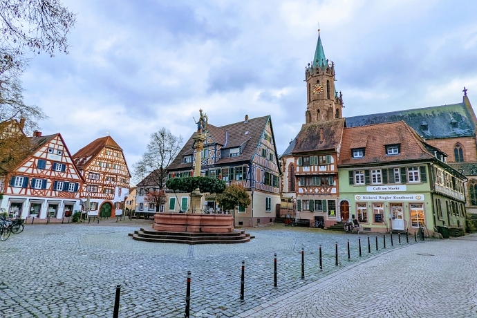 Marktplatz Ladenburg 