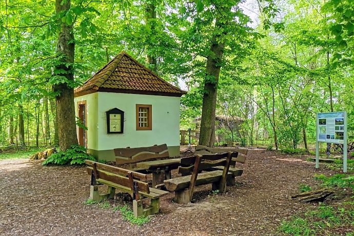 Picknicken im Naturschutzgebiet Biedensand in Lampertheim