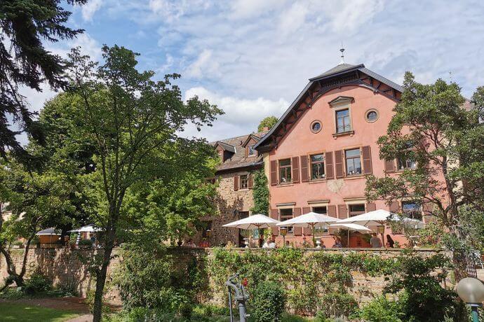 schloss deidesheim terrasse restaurant