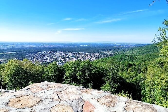 Ausblick von Burg Tannenberg_Bergstrasse 