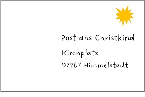 Wer für seine Wünsche den direkten Weg zum Christkind wählen möchte, kann das hoch offiziell: das Christkind hat nämlich eine eigene Postadresse.