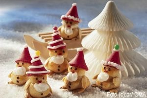 Diese niedlichen Bethmännchen sind nicht nur eine süße Weihnachtsleckerei, sie machen auch eine dekorative Figur und  kommen als Mitbringsel gut an.  