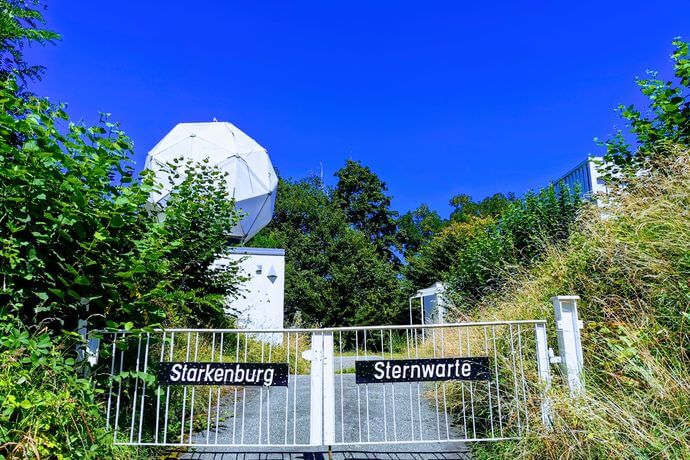 Starkenburg Sternwarte in Heppenheim auf dem Schlossberg Starkenburg Sternwarte in Heppenheim auf dem Schlossberg