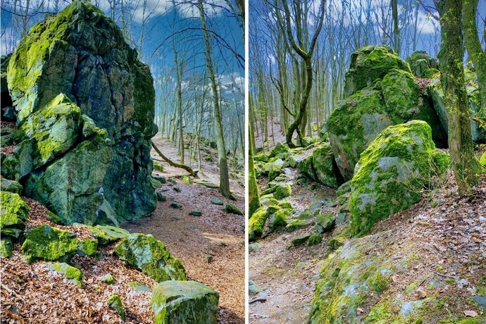 Die Magnetsteine im Odenwald verfügen magische Kräfte