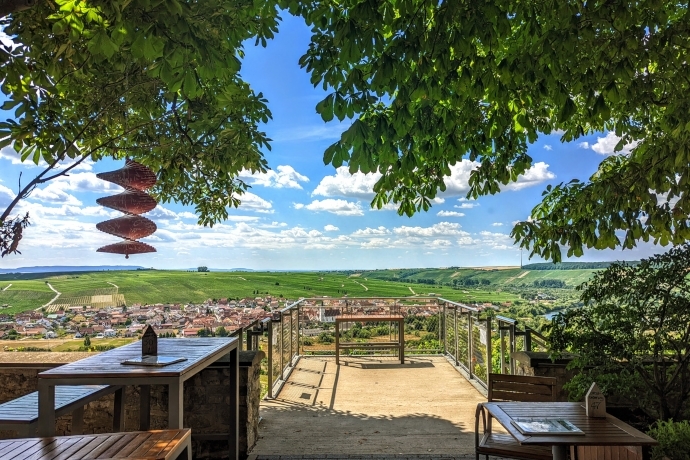 Restaurant mit Biergarten Vogelsburg