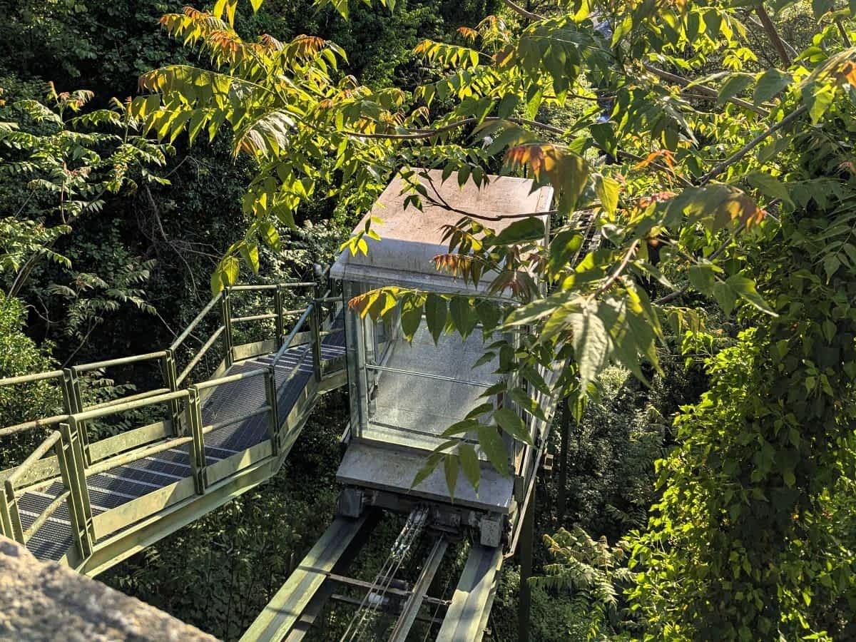 Standseilbahn in Todi / Umbrien