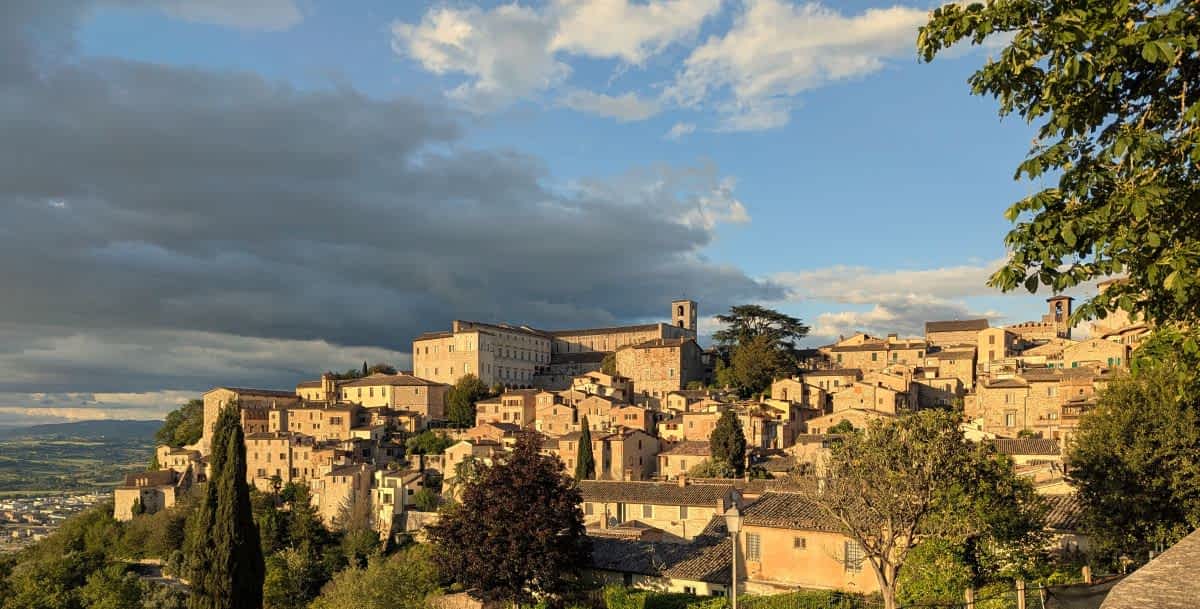 Todi in der Provinz Perugia/Umbrien