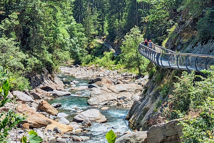 Passeierschlucht Wanderweg 