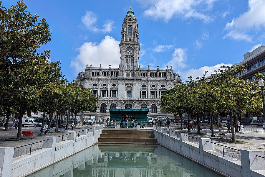 Rathaus von Porto -  Camara Municipal do Porto 