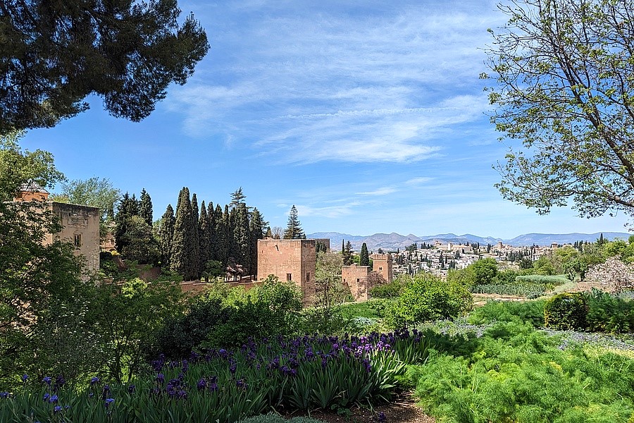 Blick auf Granada