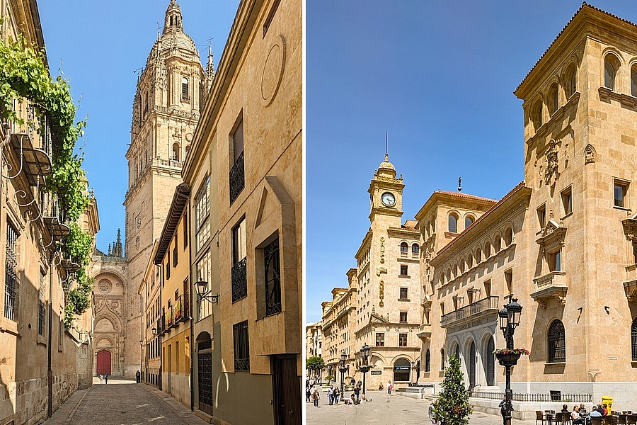 Salamanca Strasse in der Altstadt