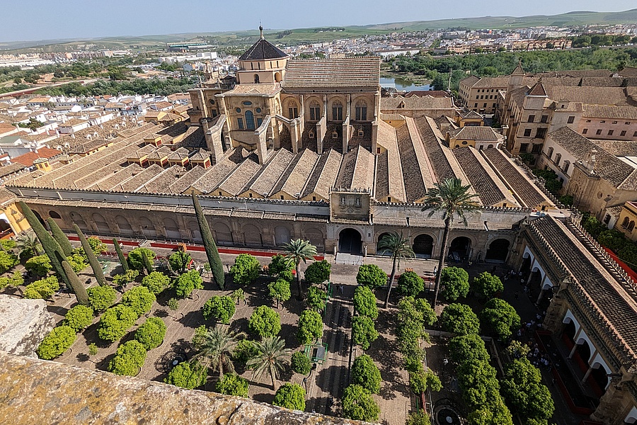 Cordoba-Moschee-Kathedarale-von-oben