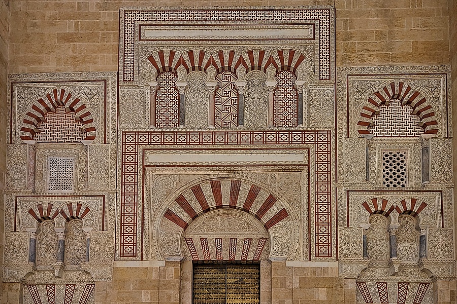 Cordoba Mezquita Portale Verzierungen