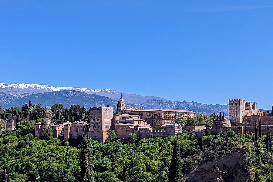 Blick auf die Alhambra