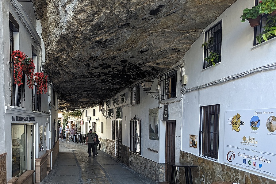 Strasse in  Setenil de las Bodegas