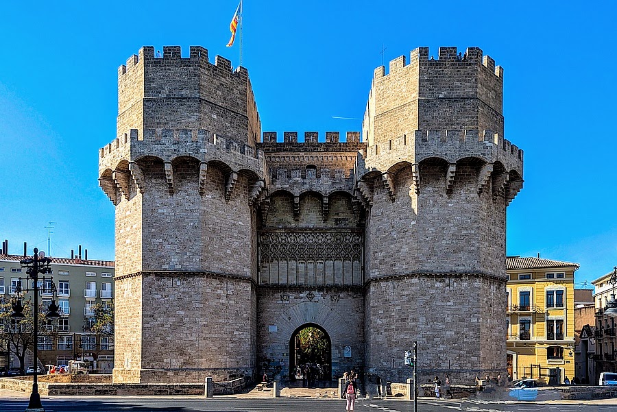 Stadttor Valencia Torre de Serranos