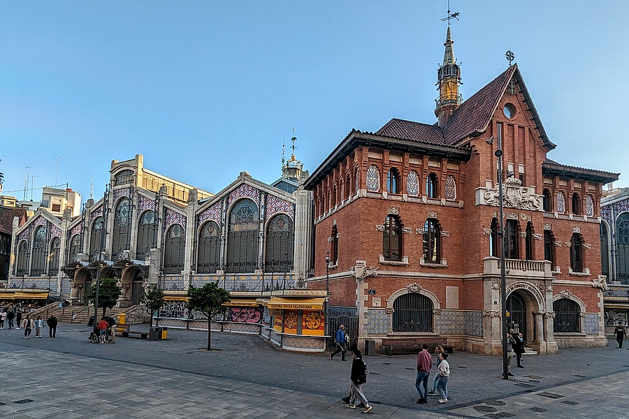 Markhalle Valencia im Jugendstil 