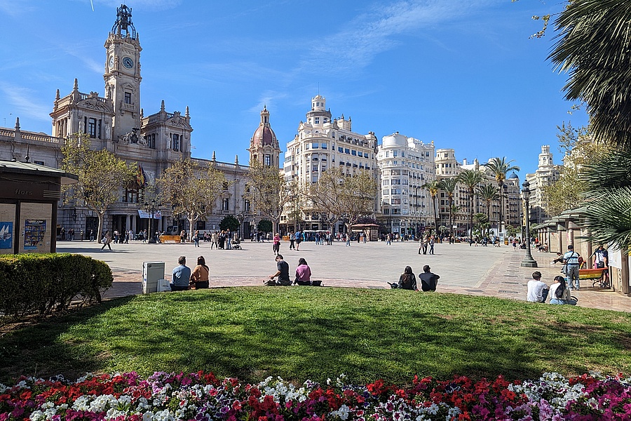 Rathausplatz Valencia - Plaza del Ayuntamiento 