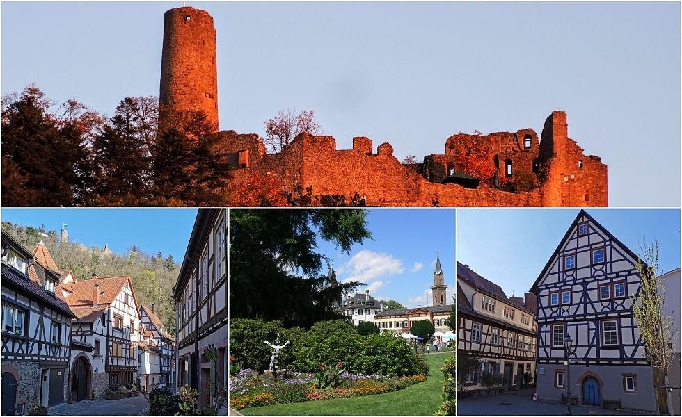 Weinheim Sehenswürdigkeiten: Burgen, Gerberviertel, Schlosspark, Hermannshof